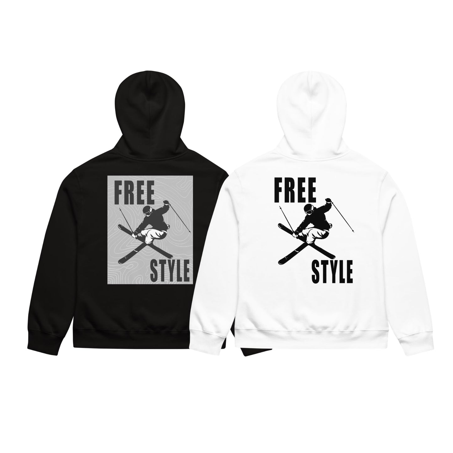 Paket med 2 skidhoodies